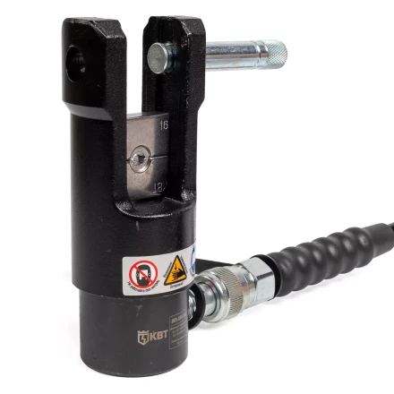 Пресс гидравлический помповый КВТ ПГ-300 для опрессовки наконечников до 300 мм (85528) купить в Кургане