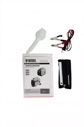 Генератор инверторный GT-2200iS, 2.2 кВт, 230 В, бак 4 л, закрытый корпус, ручной старт Denzel 94702 купить в Кургане