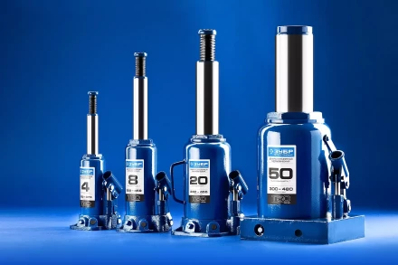 Домкрат гидравлический бутылочный T50, 2т, 180-347мм, ЗУБР Профессионал 43060-2 43060-2_z01 купить в Кургане