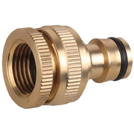 Адаптер GRINDA &quot;EXPERT&quot; внешний, латунный, 1/2-3/4&quot; 8-426105_z01 купить в Кургане