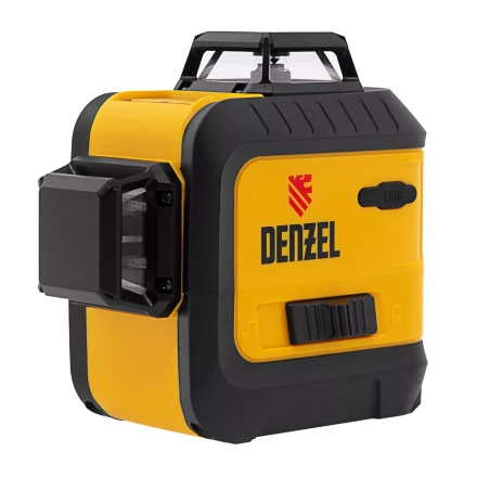 Лазерный уровень мультипризм. LXI 360-2 Green, 30 м, 520 нм, акк. Li 2800 mAh, резьба 1/4&quot;// Denzel 35078 купить в Кургане