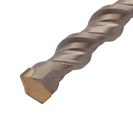 Бур по бетону Denzel, 18 x 600 мм, двойная спираль, три пылеотводящие кромки, 705046 купить в Кургане