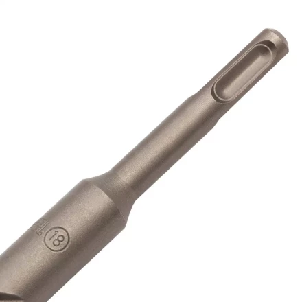 Бур по бетону Denzel, 18 x 600 мм, двойная спираль, три пылеотводящие кромки, 705046 купить в Кургане