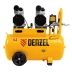 Компрессор безмасляный, малошумный Denzel DLS 1500/50, 1500 ВТ, 2x750, 50 л, 260 л/мин купить в Кургане