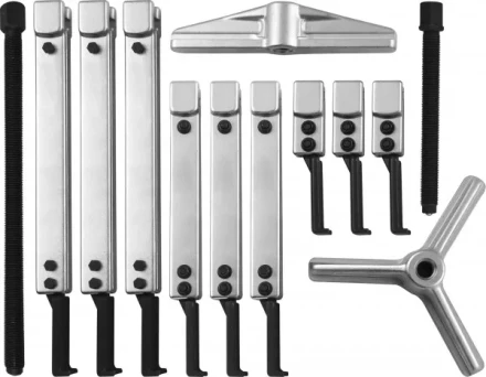 Съемник универсальный усиленный американского типа со скользящими захватами 13 предметов AE310144S Jonnesway 49541 купить в Кургане