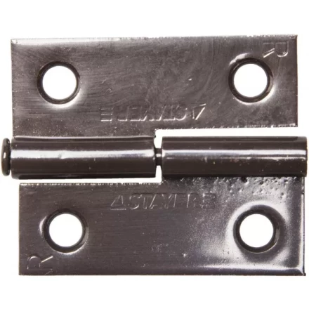 Петля дверная STAYER &quot;MASTER&quot; разъемная, цвет коричневый, правая, 50мм 37613-50-3R купить в Кургане