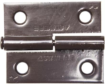 Петля дверная STAYER &quot;MASTER&quot; разъемная, цвет коричневый, правая, 50мм 37613-50-3R купить в Кургане