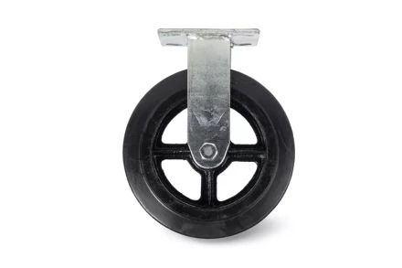 Колесо большегрузное неповоротное FCd 54 125 мм обрезиненное (F) 1003234 купить в Кургане