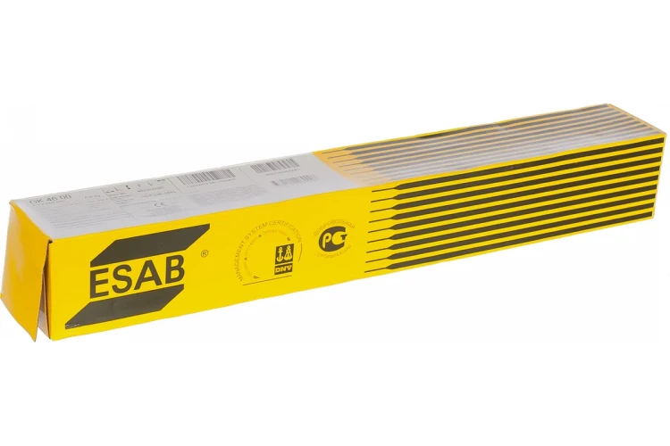 Электрод ОК-46 d 4 мм (ESAB-SVEL) коробка 6,6 кг. купить в Кургане