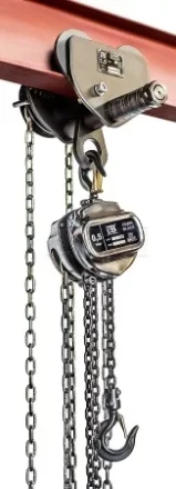 Тележка для тали с цепным приводом GCL610 LB г-п 0.5 тонн H=18 метра купить в Кургане