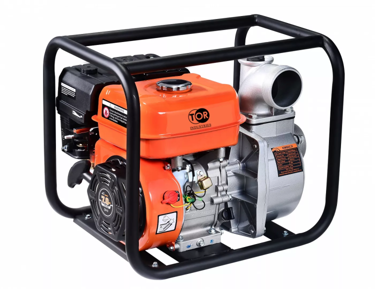 Мотопомпа бензиновая для чистой воды TOR KM150CX 150 м3/час 1024231 купить в Кургане