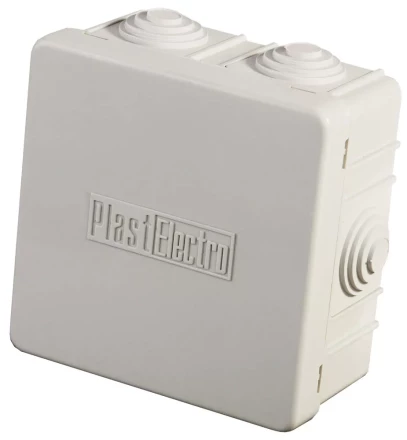 Коробка распределительная СВЕТОЗАР для наружного монтажа, макс. напряжение 400В, IP 54, 6 вводов, 85х85х40мм SV-54956 купить в Кургане