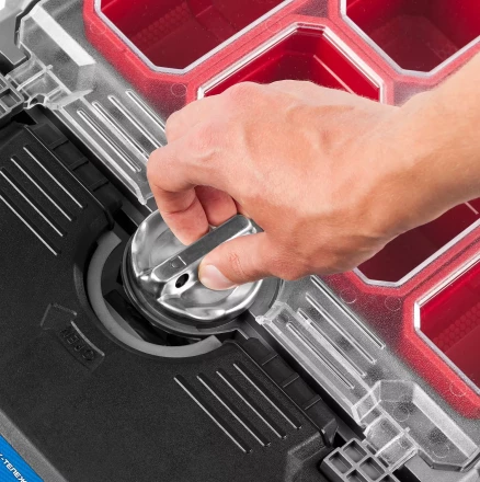 Ящики для инструмента на колесах МЕГА-БОКС серия ПРОФЕССИОНАЛ цвет черный купить в Кургане