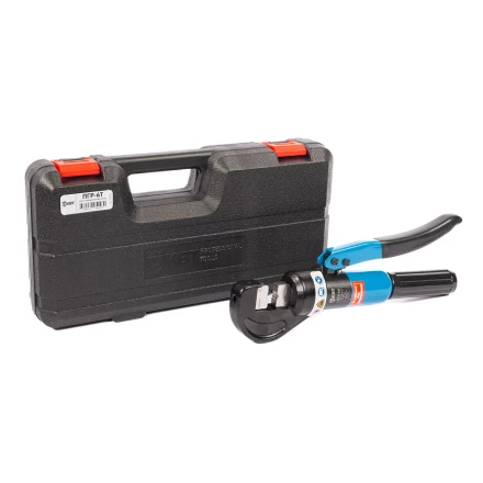 Пресс гидравлический ручной КВТ ПГР-6т для опрессовки тросов до 6 мм (92048) купить в Кургане