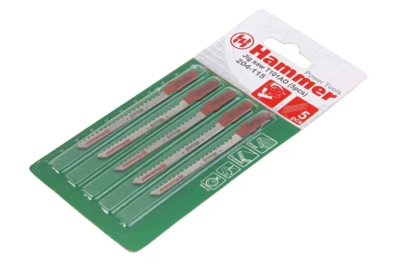 Пилки для лобзика HAMMER JG WD T101AO (5шт.) купить в Кургане