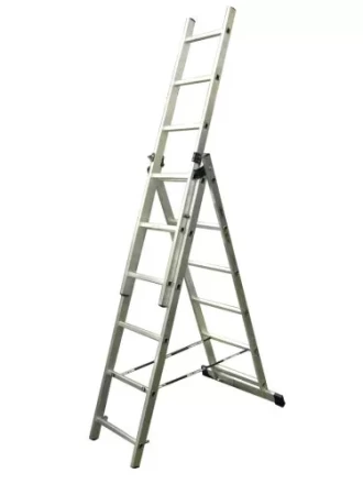 Лестница трехсекционная 3х 9 ступеней Энкор 69683 купить в Кургане