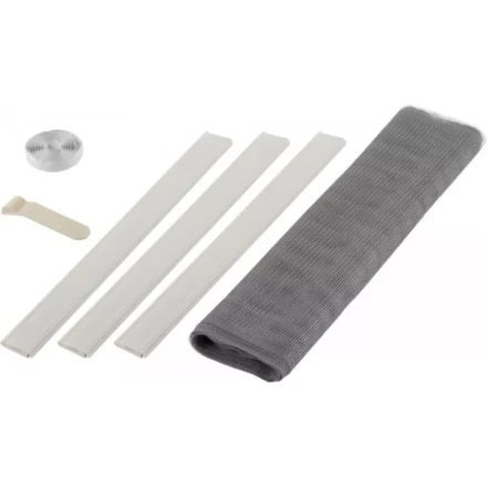 Сетка STAYER &quot;COMFORT&quot; противомоскитная для двери, с крепежной лентой и грузиками, ПЭТ, серая, 1,0 х 2,2 м 12501-10-22 купить в Кургане