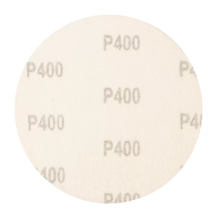 Круг абразивный на ворсовой подложке под &quot;липучку&quot;, P 400, 125 мм, 10 шт Сибртех 738747 купить в Кургане