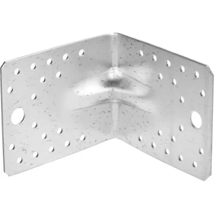 Крепежный угол ЗУБР &quot;МАСТЕР&quot; усиленный, 90х105х105мм, 20шт 310115-90-105 купить в Кургане