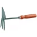 Мотыжка GRINDA, сердцевидное лезвие, 3 зубца, из углеродистой стали с деревянной ручкой, 250 мм 8-421239_z01 купить в Кургане