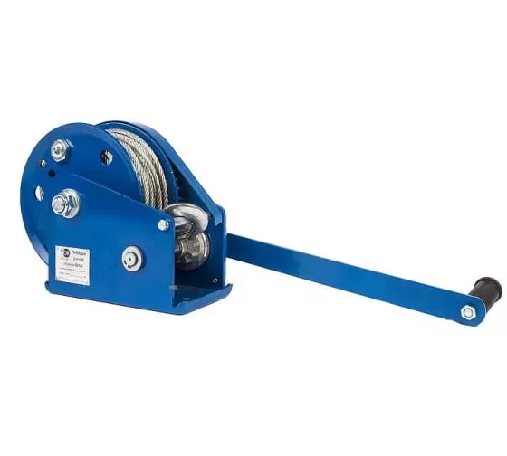 Лебедка ручная TOR ЛБ-1200 (BHW) г/п 0,54 т длина троса 20 м 1006127 купить в Кургане