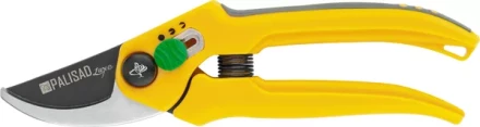 Секатор, 190мм, пружина возвратная, тефлоновое покрытие, обрезиновые 2-х-компонентные пластиковые ручки  PALISAD-LUXE 60537 купить в Кургане