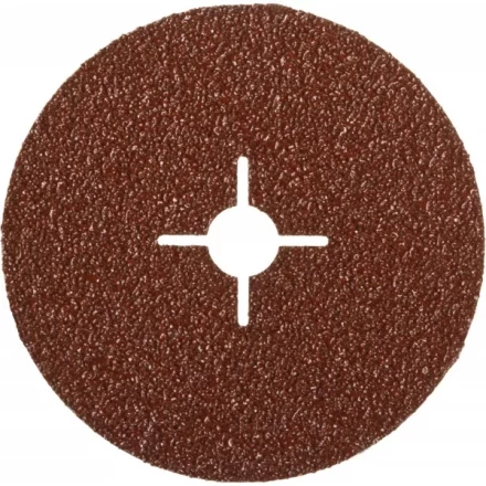 Круг шлифовальный ЗУБР &quot;ПРОФИ&quot; фибровый, для УШМ, P24, 115х22мм, 5 листов 35585-115-024 купить в Кургане