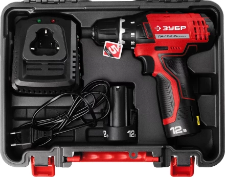 Дрель-шуруповерт 2 АКБ ДА-12-2-Ли КНМ3 серия МАСТЕР купить в Кургане