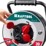 Силовые удлинители на стальной катушке  HEAVY DUTY 4.0, кабель КГ 3х2,5 кв мм 55086-30 купить в Кургане
