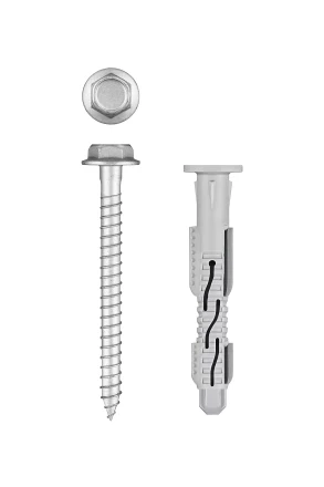 ЗУБР ФД-Ц 10 x 80 мм, фасадный дюбель, нейлон/цинк, 50 шт (301455-080) купить в Кургане