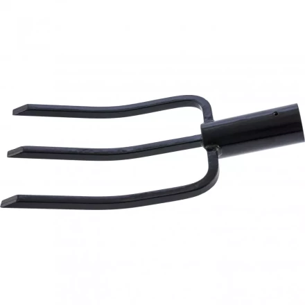 Вилы трехрогие без черенка садово-огородные Россия Сибртех 63815 купить в Кургане