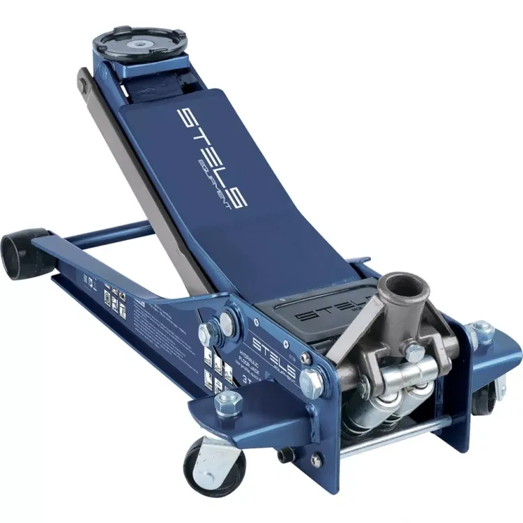 Домкрат гидравлический подкатной профессиональный STELS LOW PROFILE QUICK LIFT 3т  75-515 мм 51136 купить в Кургане