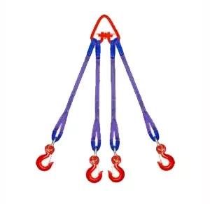 Строп текстильный четырехветвевой 4СТ 6.3 т L=7 м  SF6 75 мм Звено РТ- 3 купить в Кургане