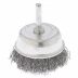 Щетка для дрели 75 мм &quot;чашка&quot; со шпилькой витая проволока  СИБРТЕХ 744787 купить в Кургане
