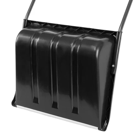 Движок для уборки снега пластиковый Сибртех, 570 х 470 х 1300 мм, стальная рукоятка, Россия, 615925 купить в Кургане