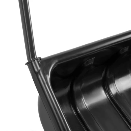 Движок для уборки снега пластиковый Сибртех, 570 х 470 х 1300 мм, стальная рукоятка, Россия, 615925 купить в Кургане