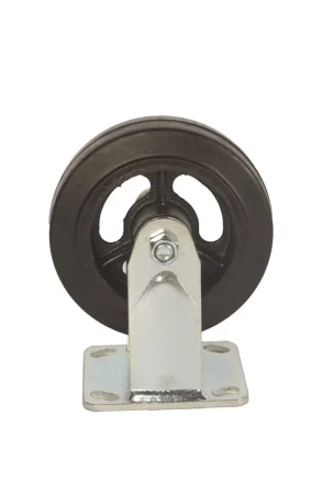 Колесо большегрузное неповоротное FCd 63 150 мм обрезиненное (F) 1003235 купить в Кургане