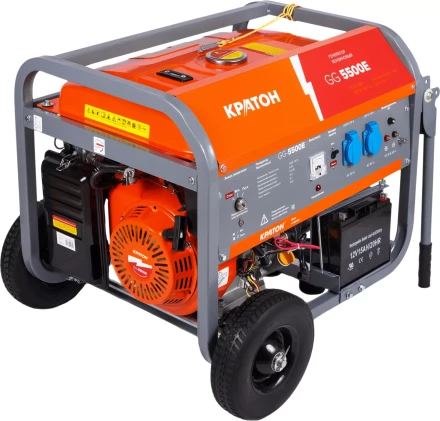 Генератор бензиновый Кратон GG-5500EM 3 08 01 037 купить в Кургане