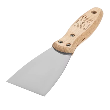 Шпательная лопатка из нержавеющей стали, 60 мм, буковая рукоятка, EFP Matrix 85613 купить в Кургане
