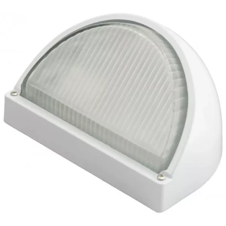 Светильник уличный СВЕТОЗАР &quot;ЛУНА&quot; влагозащищенный, цвет белый, 60Вт SV-57351-W купить в Кургане