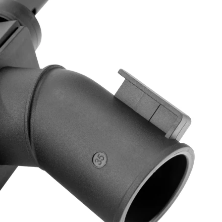 Щетка-насадка строительная широкая для пылесосов 25,3х7,3 см Denzel 28221 купить в Кургане