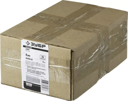 Шайба ЗУБР &quot;МАСТЕР&quot; DIN 125A, оцинкованная, 8мм, 5кг 303800-08 купить в Кургане