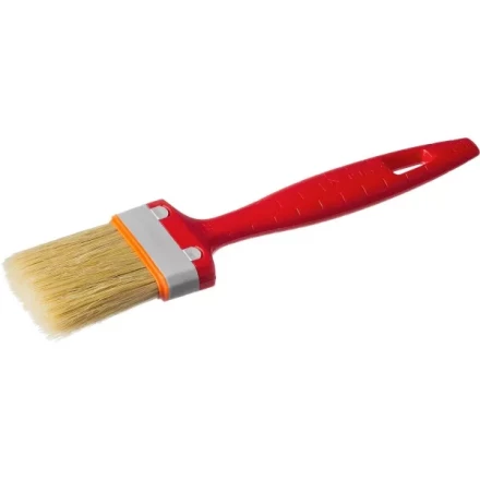 Кисть плоская ЗУБР"УНИВЕРСАЛ-СТАНДАРТ", натуральная щетина, пластмассовая ручка, 2"/50мм 01015-050 купить в Кургане