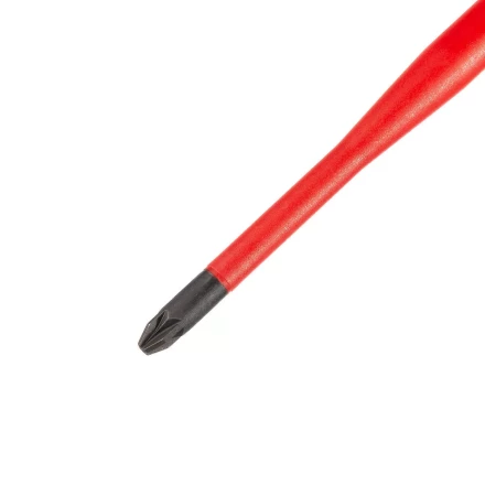 Набор диэлектрических отверток КВТ VDE НИО-2210к сталь S2, профиль SL, PH, PZ/FL и ключи для электрошкафов, 10 предметов (103017) купить в Кургане