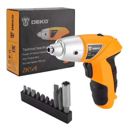 Отвертка аккумуляторная DEKO ZKS4, 063-4113 купить в Кургане