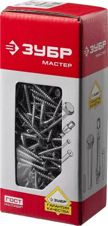 Саморезы по дереву, белый цинк, 3.5x35мм, 500шт, ЗУБР Мастер 4-300371-35-035 4-300371-35-035 купить в Кургане