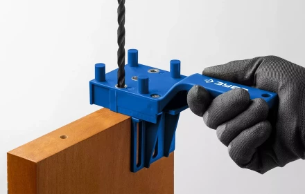 ЗУБР три отверстия, кондуктор для шкантов, Профессионал (30083) купить в Кургане