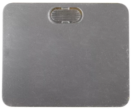 Выключатель СВЕТОЗАР &quot;ГАММА&quot; с подсветкой, одноклавишный, без вставки и рамки, цвет светло-серый металлик, 10A/~250B SV-54131-SM купить в Кургане