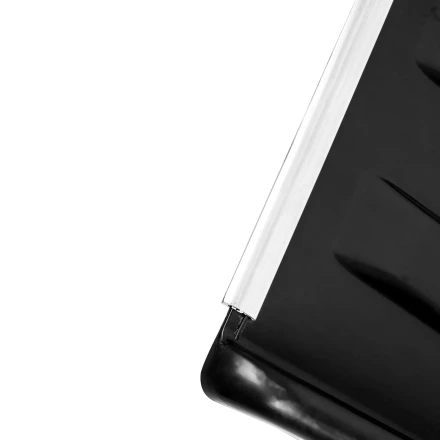 Движок для уборки снега пластиковый, 700х550х1470 мм, стальная рукоятка, Сибртех 61643 купить в Кургане