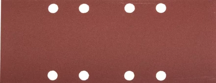 Лист шлифовальный ЗУБР &quot;МАСТЕР&quot;, 8 отверстий, для ПШМ на зажимах, Р180, 93х230мм, 5шт 35591-180 купить в Кургане